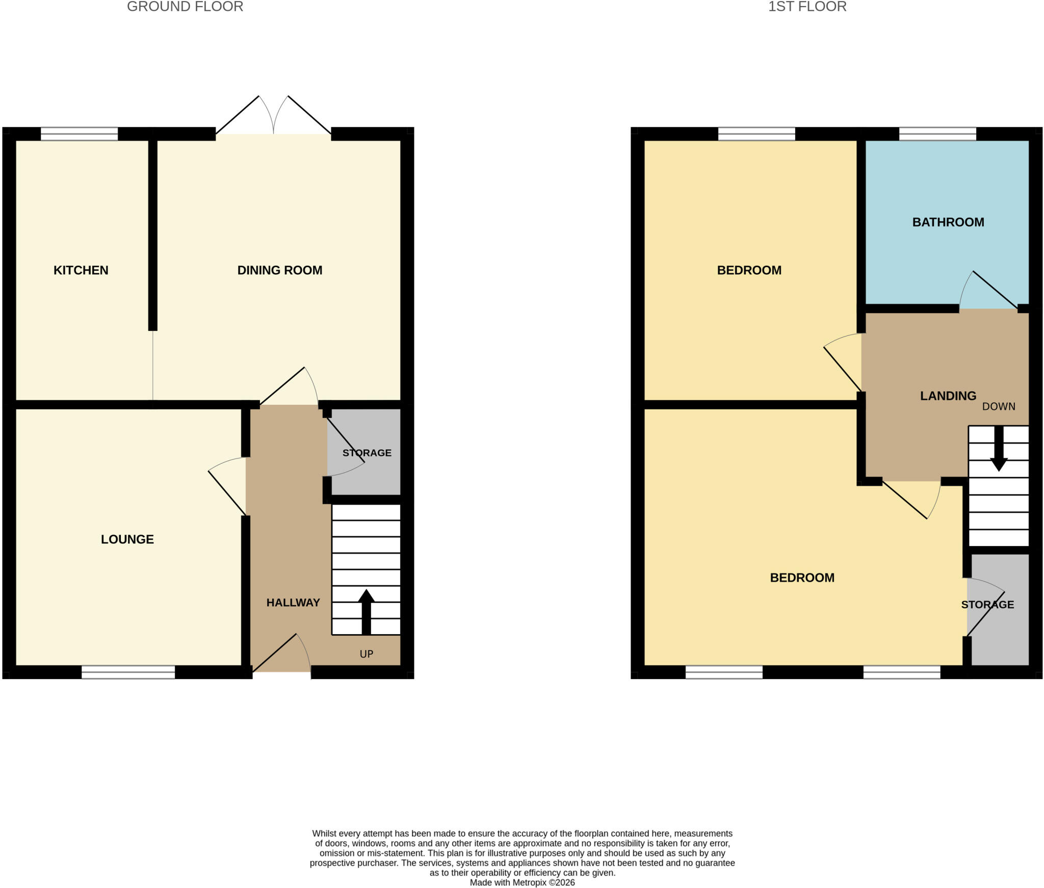19 Kairnryan Close, Bispham, Blackpool, Lancashire FY2 0XQ floorplan