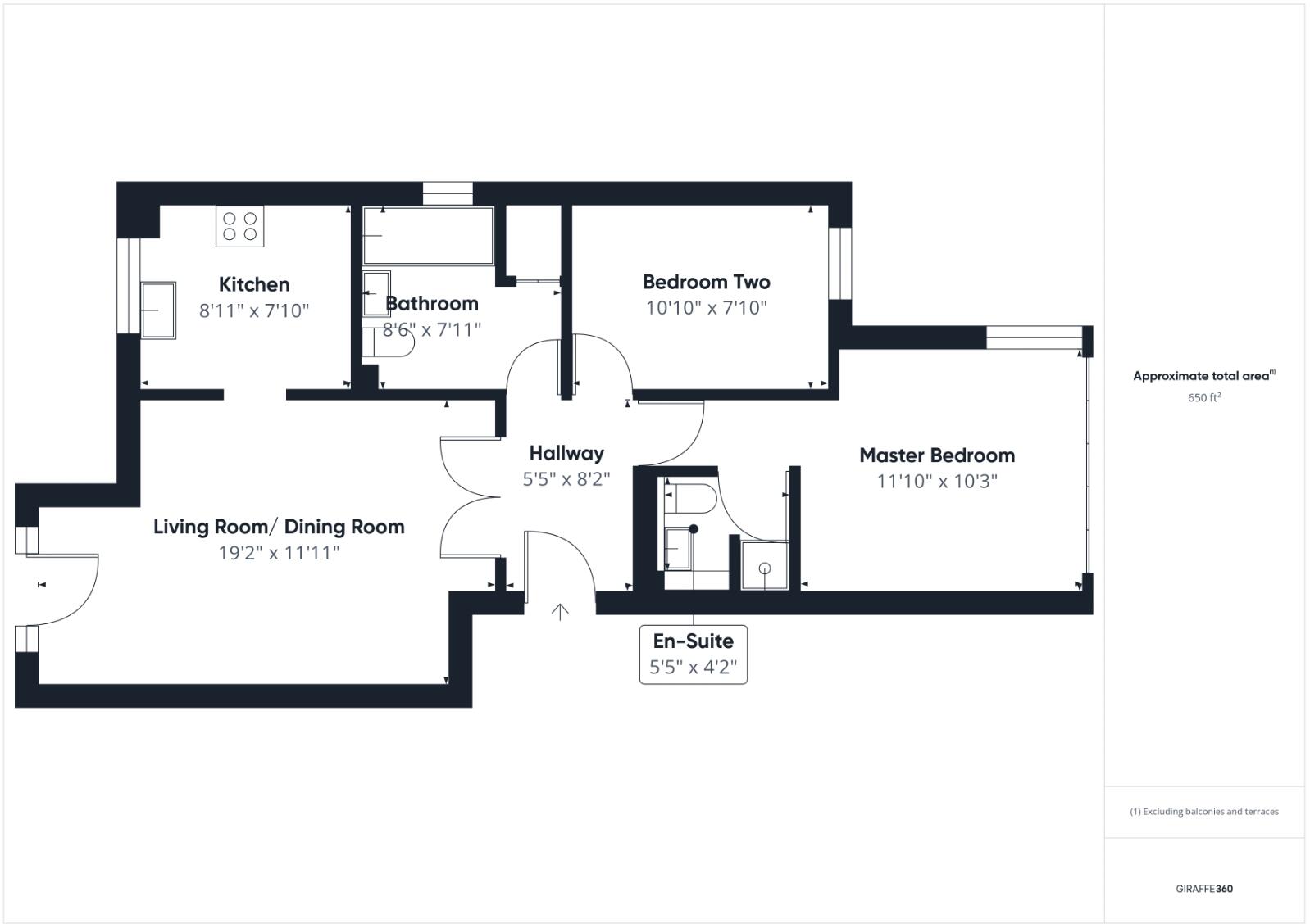 Masefield Gardens, Crowthorne, Berkshire, RG45 floorplan
