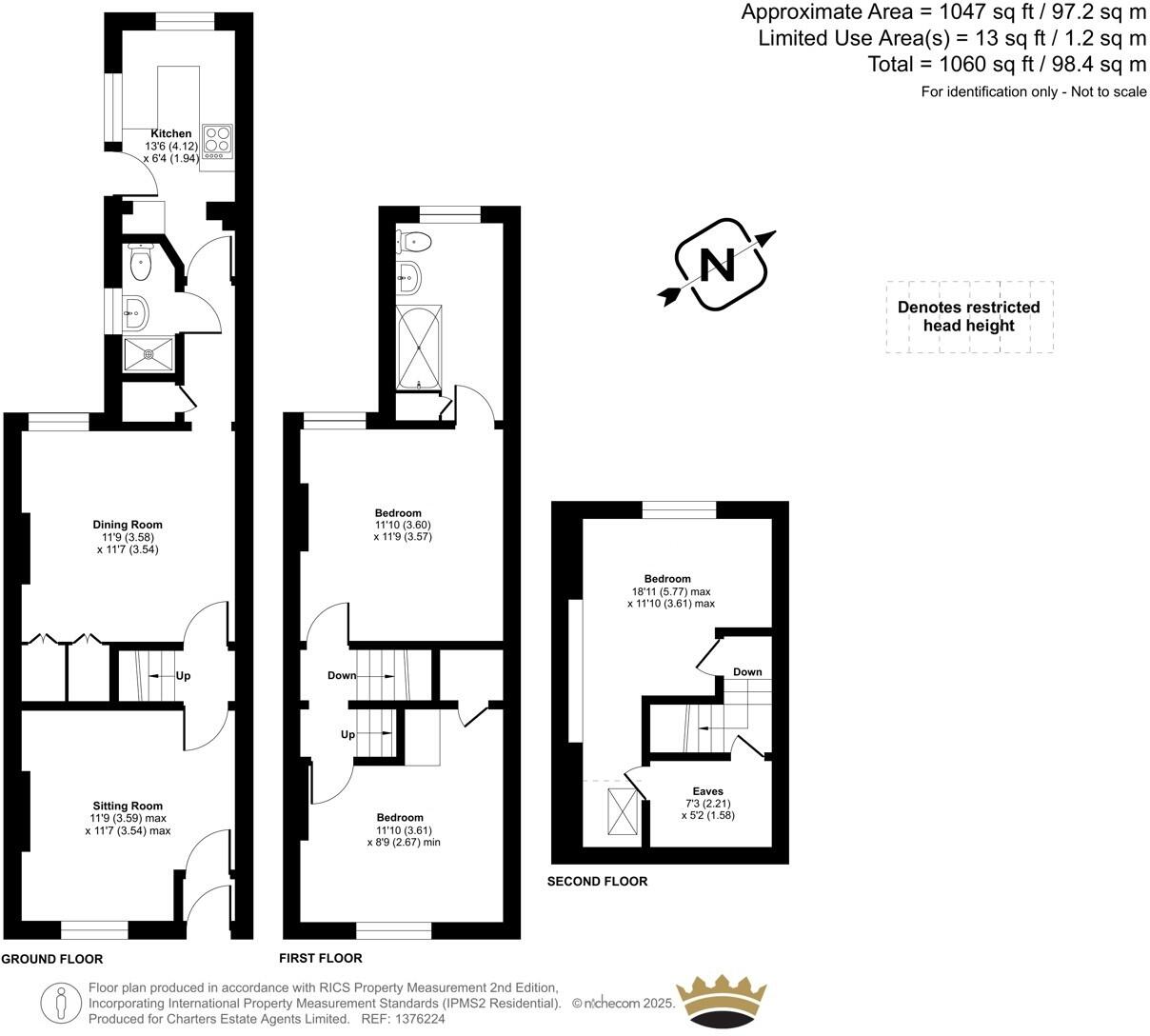 Queens Road, Gosport, Hampshire, PO12 floorplan