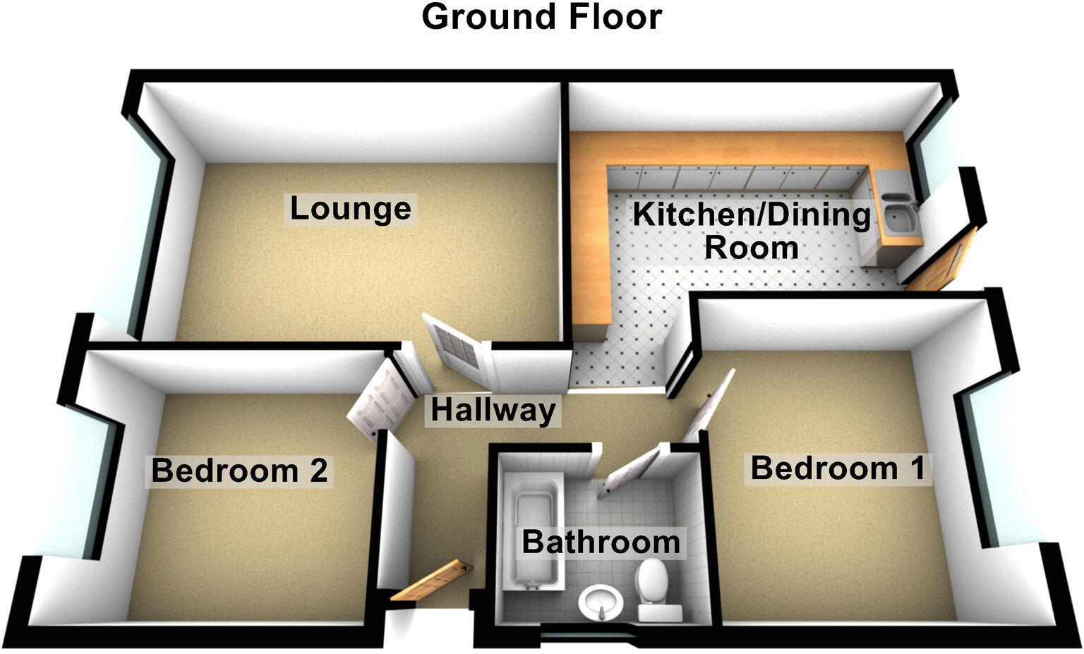 10 Clifton Crescent, Royton, Oldham, OL2 6JF floorplan