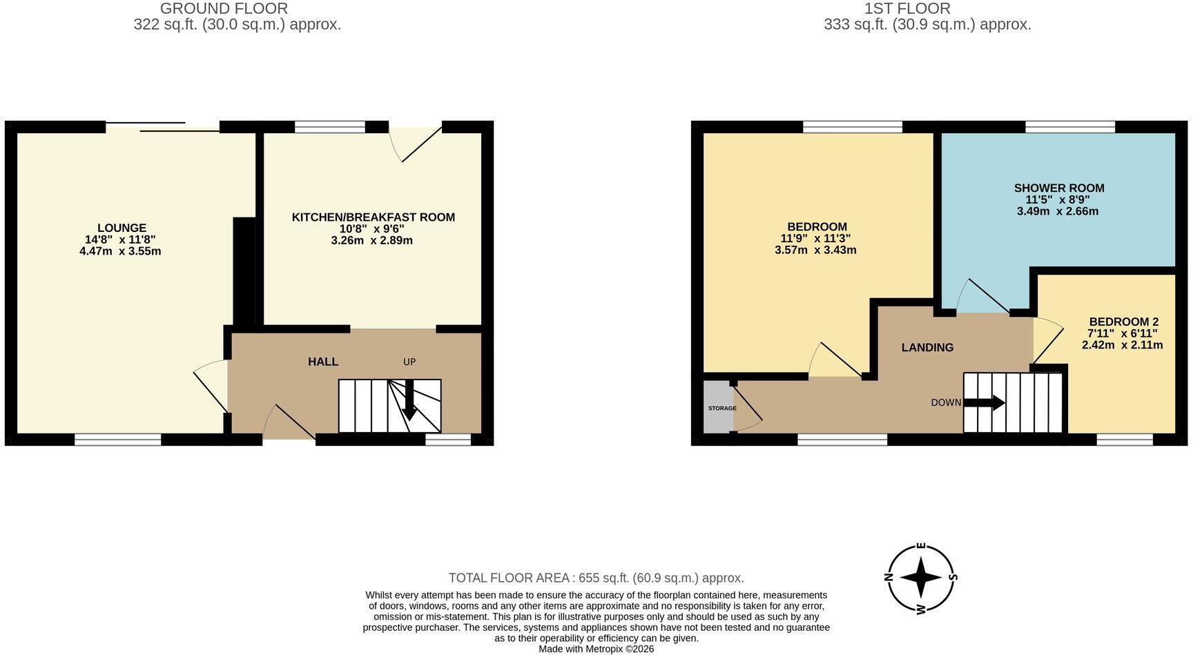 Salisbury Avenue, Melton Mowbray, LE13 floorplan