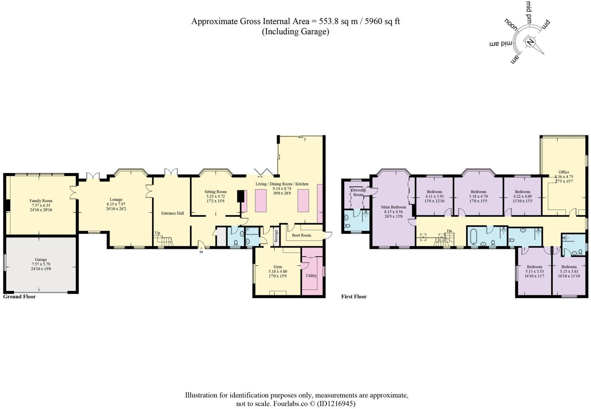 Greenacre, Links Hey Road, Caldy, Wirral, Merseyside floorplan