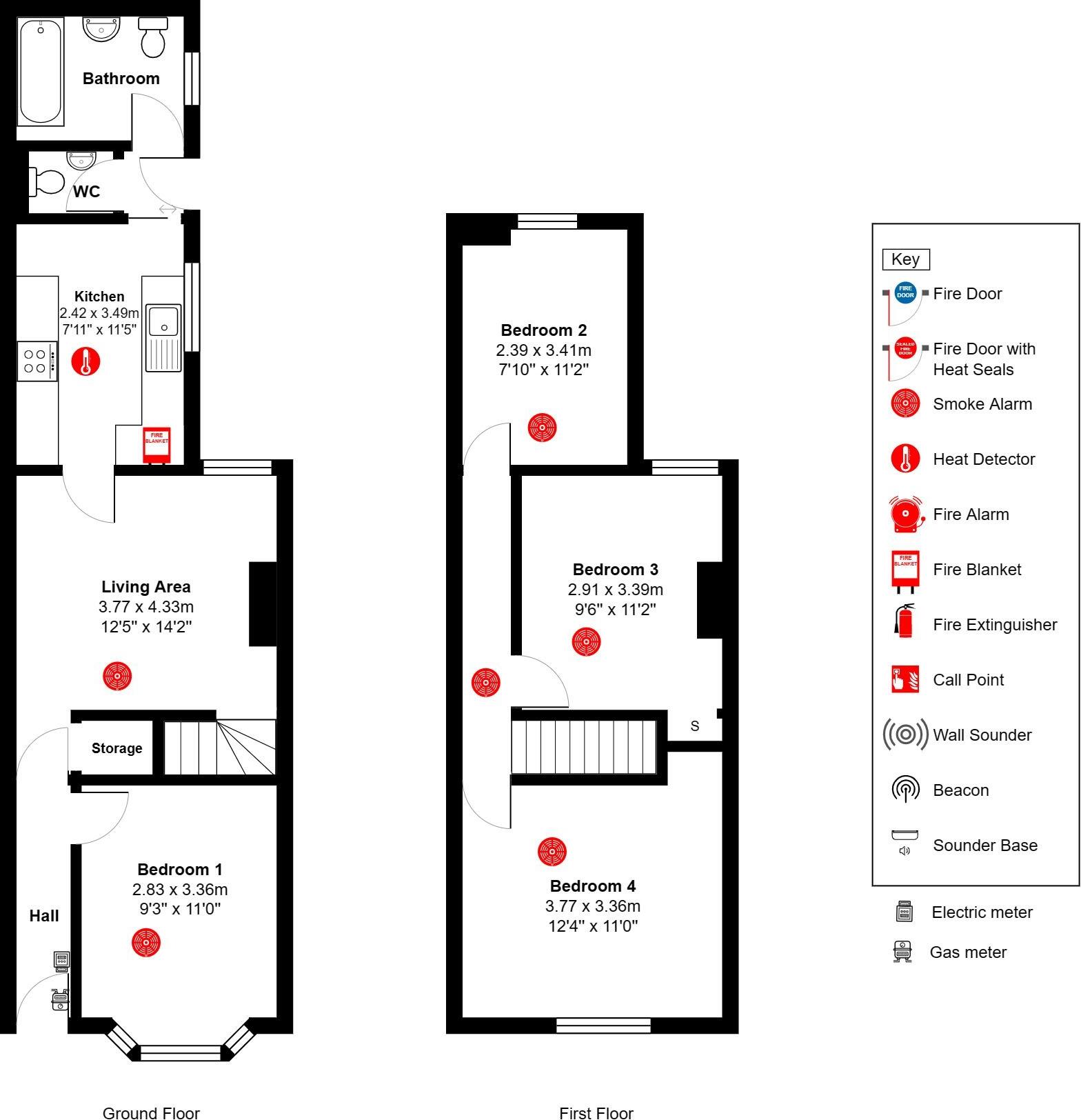 16 Gordon Street, CV31 1HR floorplan