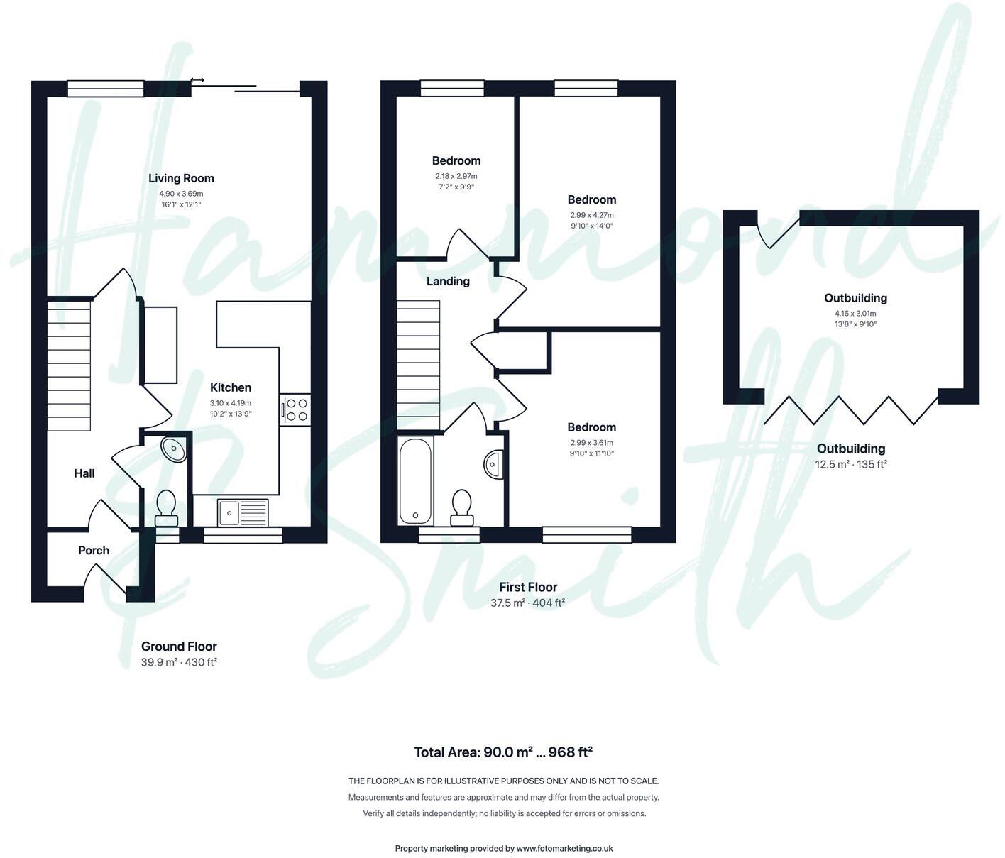 Northolt Avenue, Bishop's Stortford, CM23 floorplan