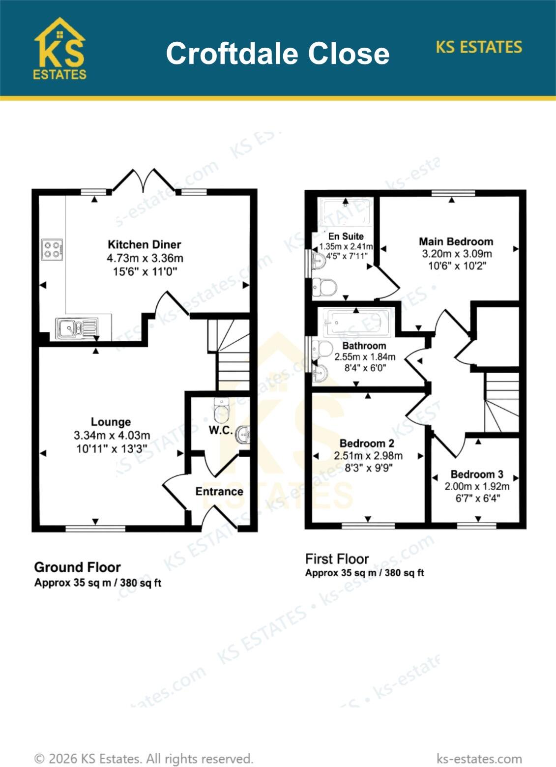Croftdale Close, Ashton-in-makerfield, Wigan floorplan
