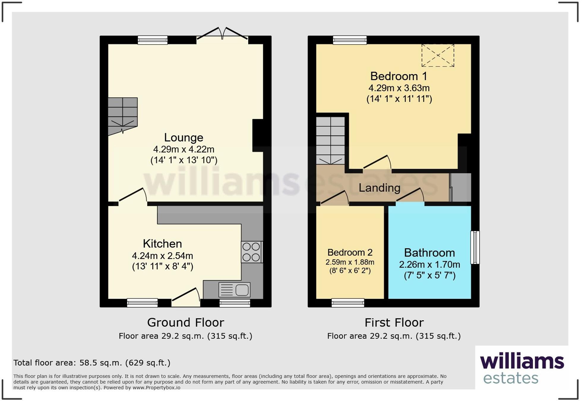 Lower Denbigh Road, St. Asaph, LL17 floorplan