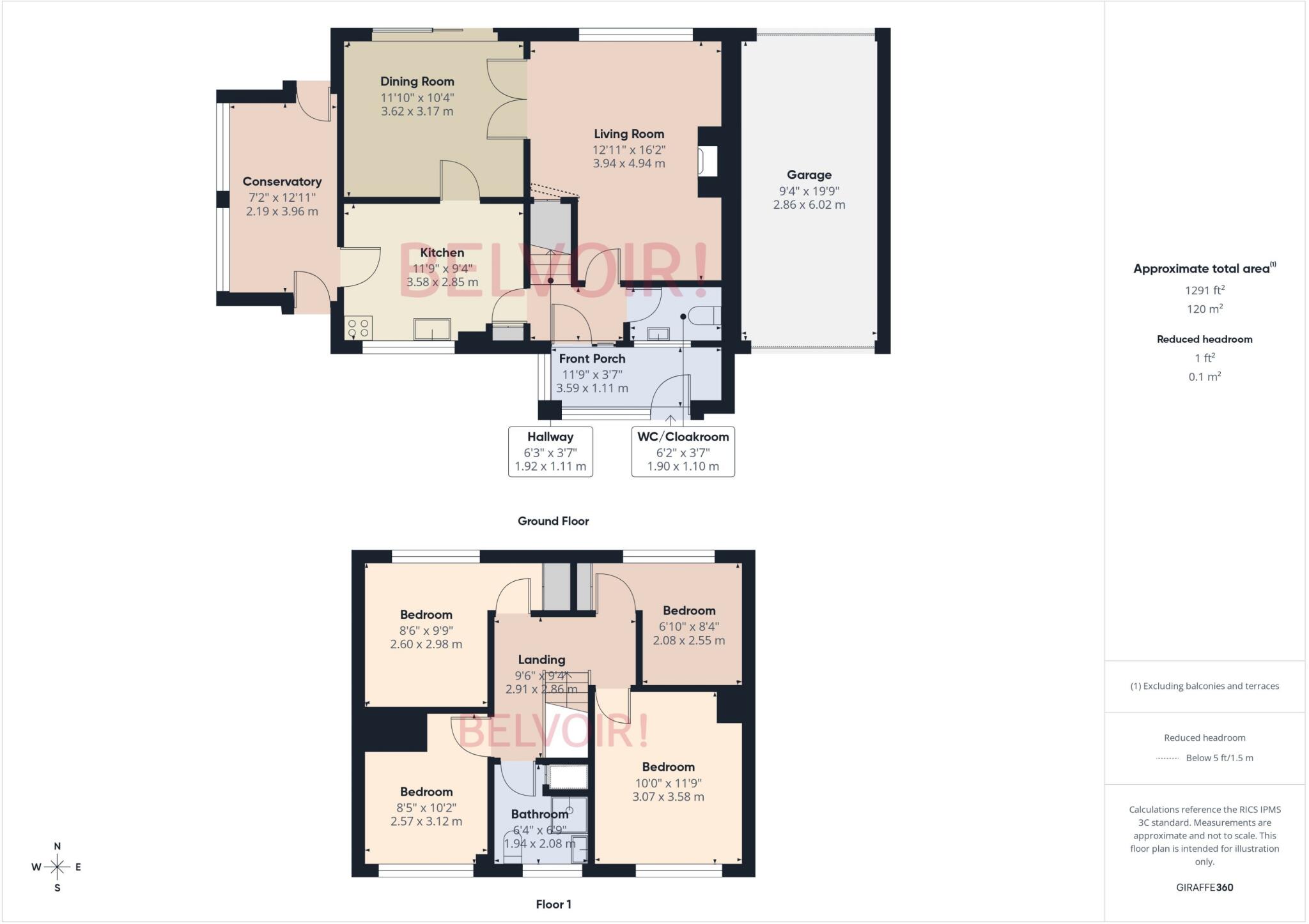 Poynings Crescent, Basingstoke, RG21 floorplan