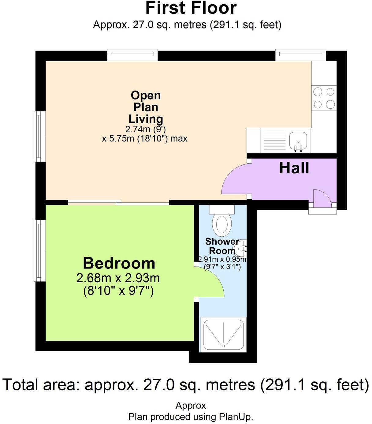 Union Street, Torquay, TQ2 floorplan