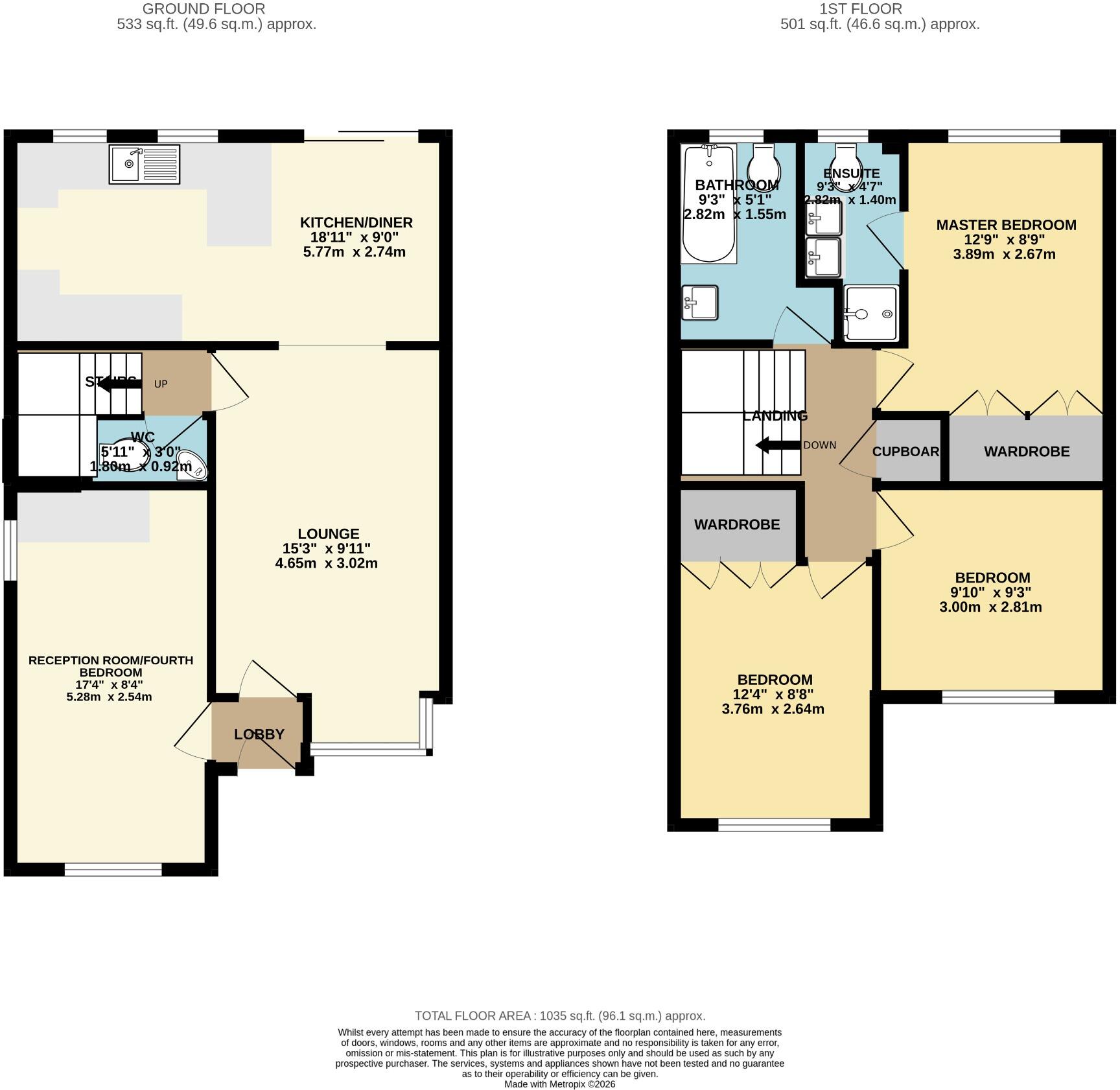 The Smithy, Denmead floorplan