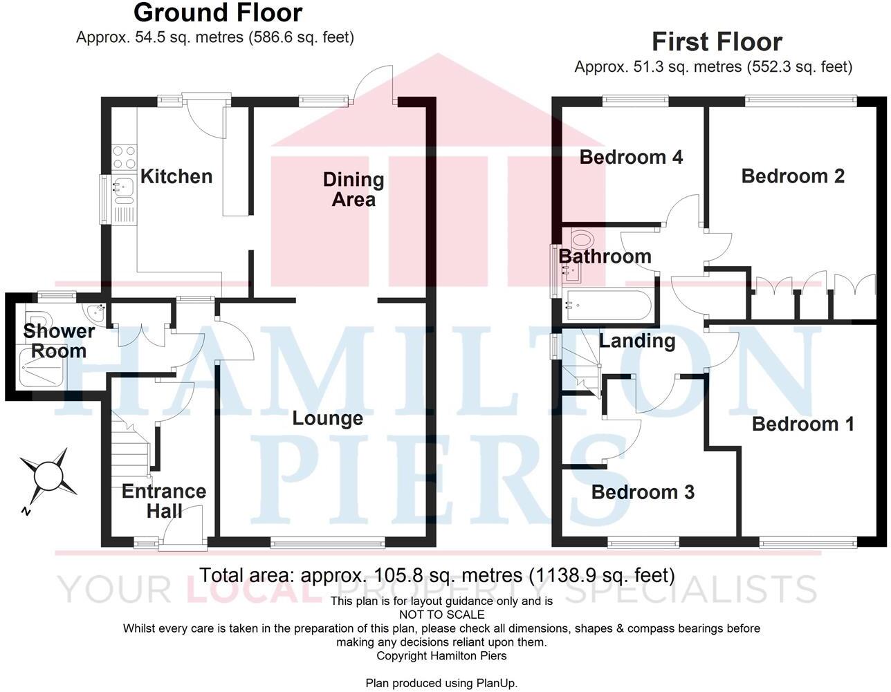 Derwent Way, White Court, Great Notley, Braintree floorplan