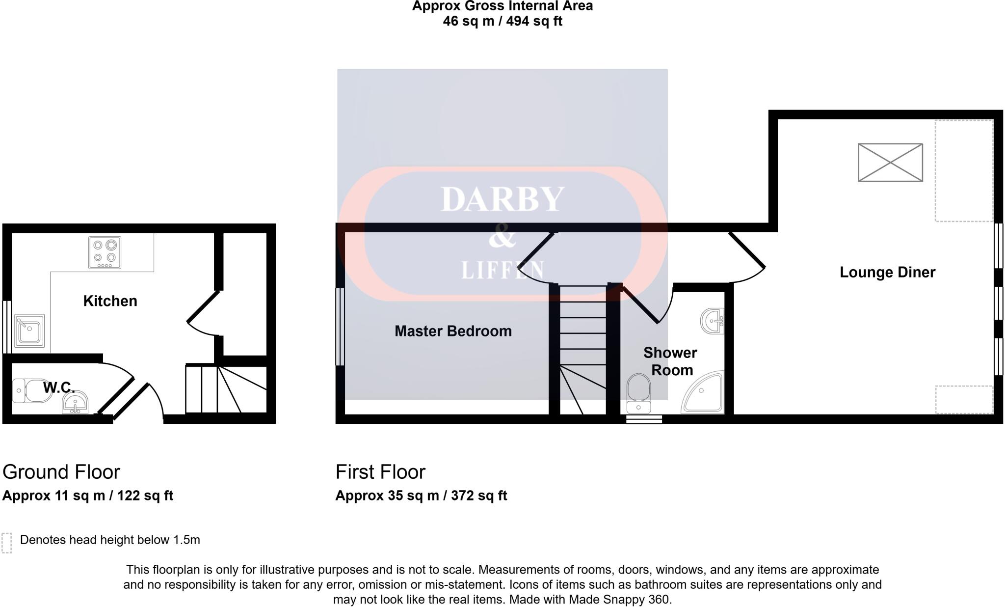Baker Street, Gorleston, Great Yarmouth floorplan