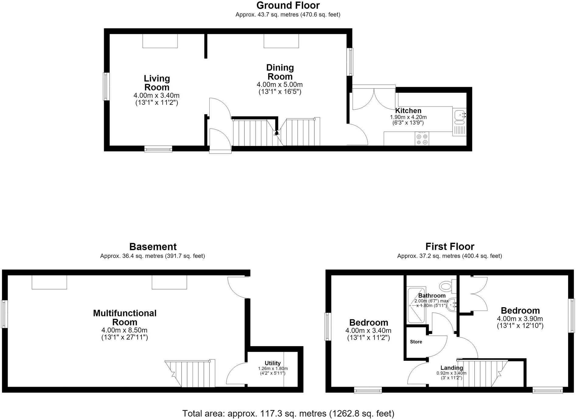 Tockholes Road, Darwen, BB3 floorplan