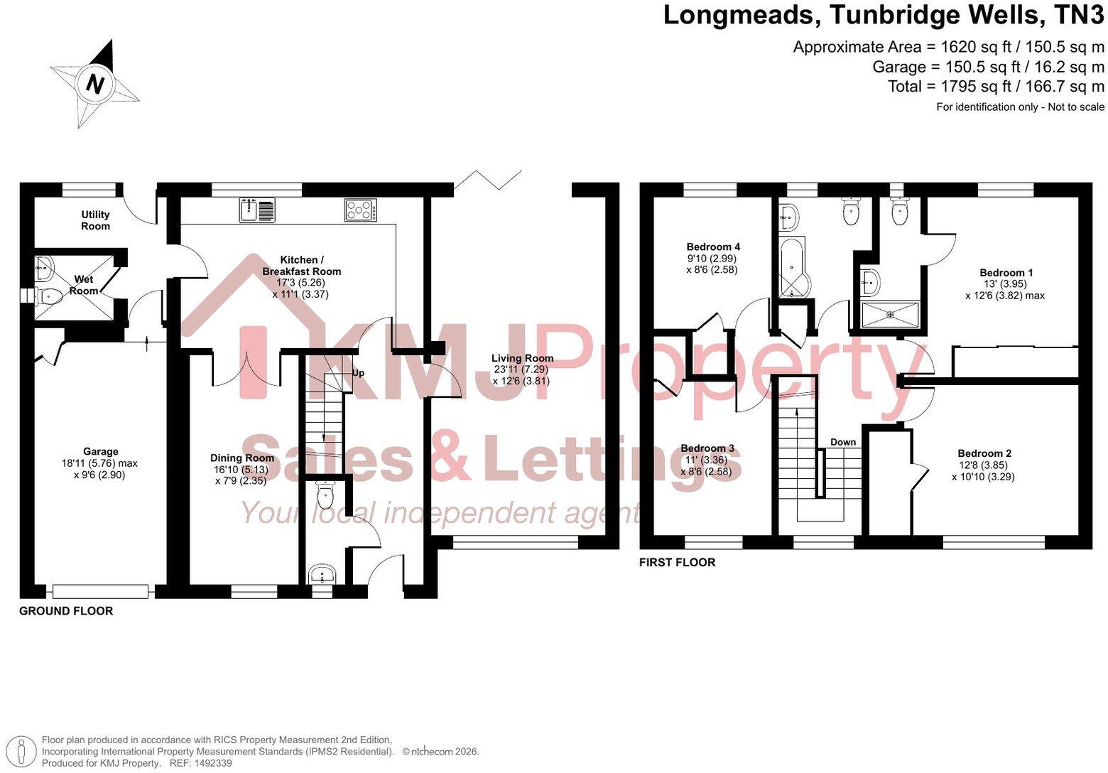Longmeads, Tunbridge Wells floorplan