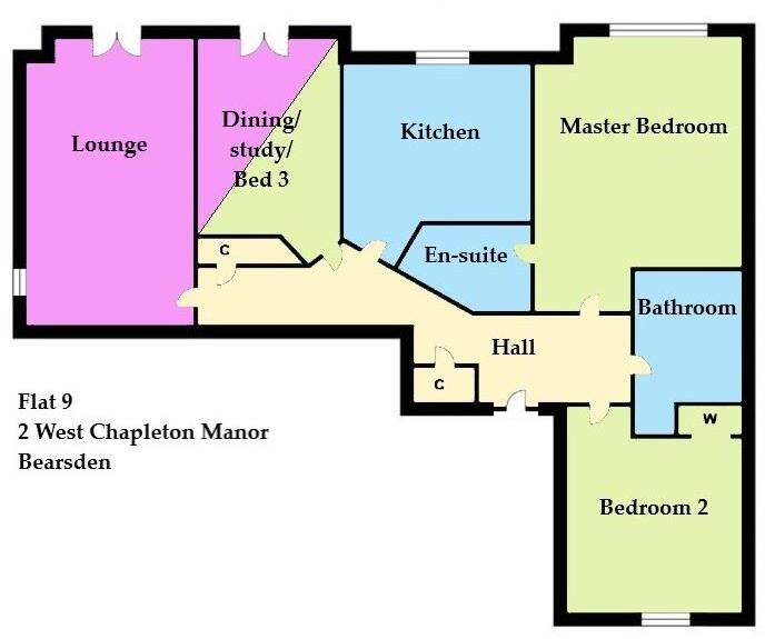2 West Chapelton Avenue, Bearsden, G61 2DQ floorplan