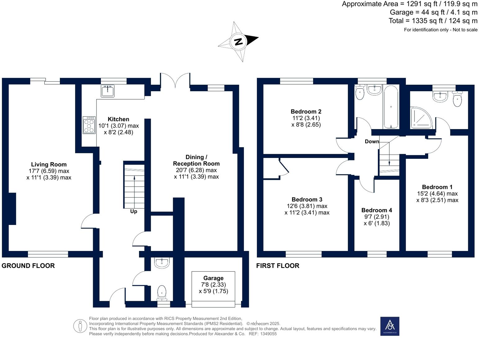 Canesworde Road, Dunstable, Bedfordshire floorplan