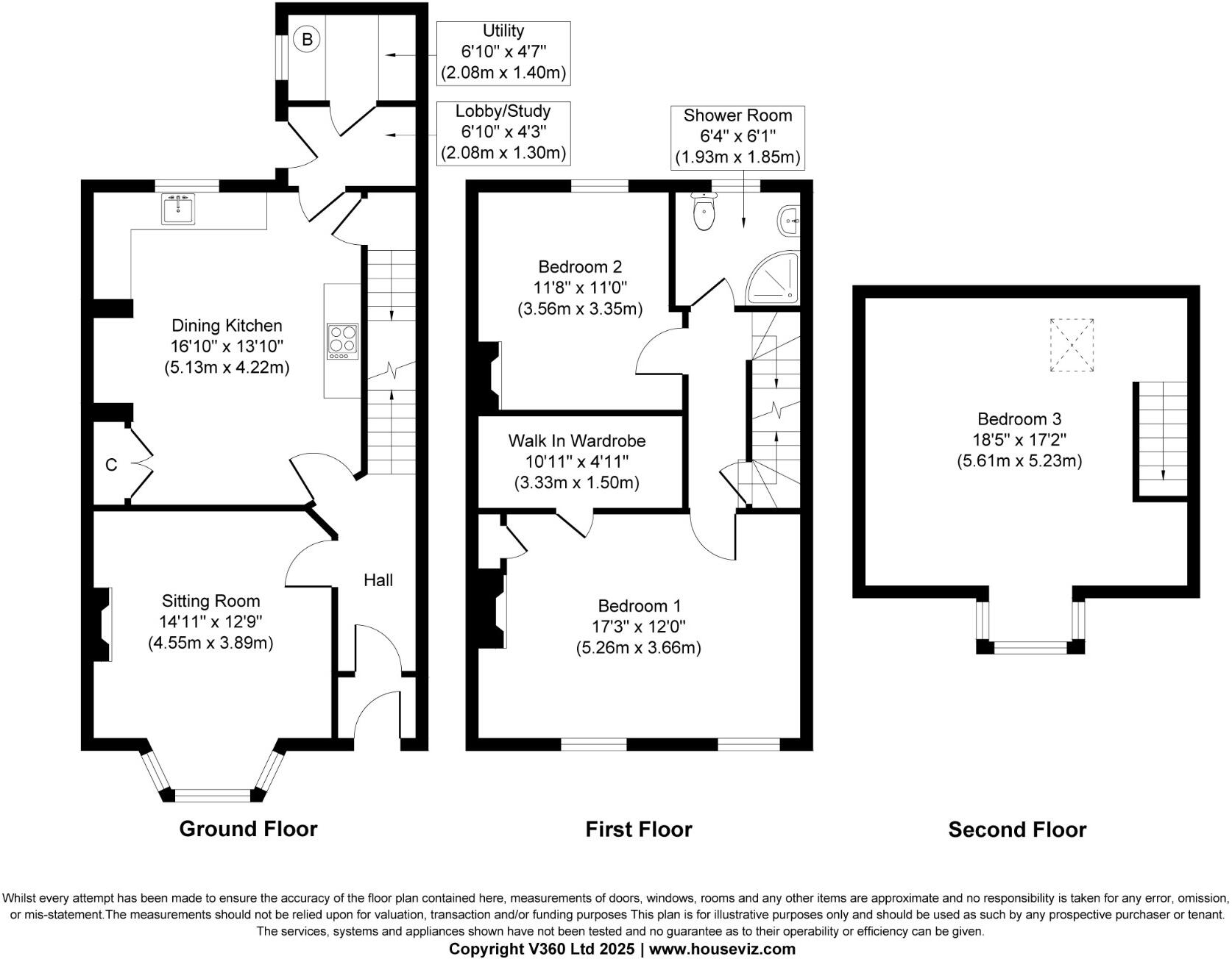 8 St. Andrews Terrace, Cross Hills BD20 7DU floorplan