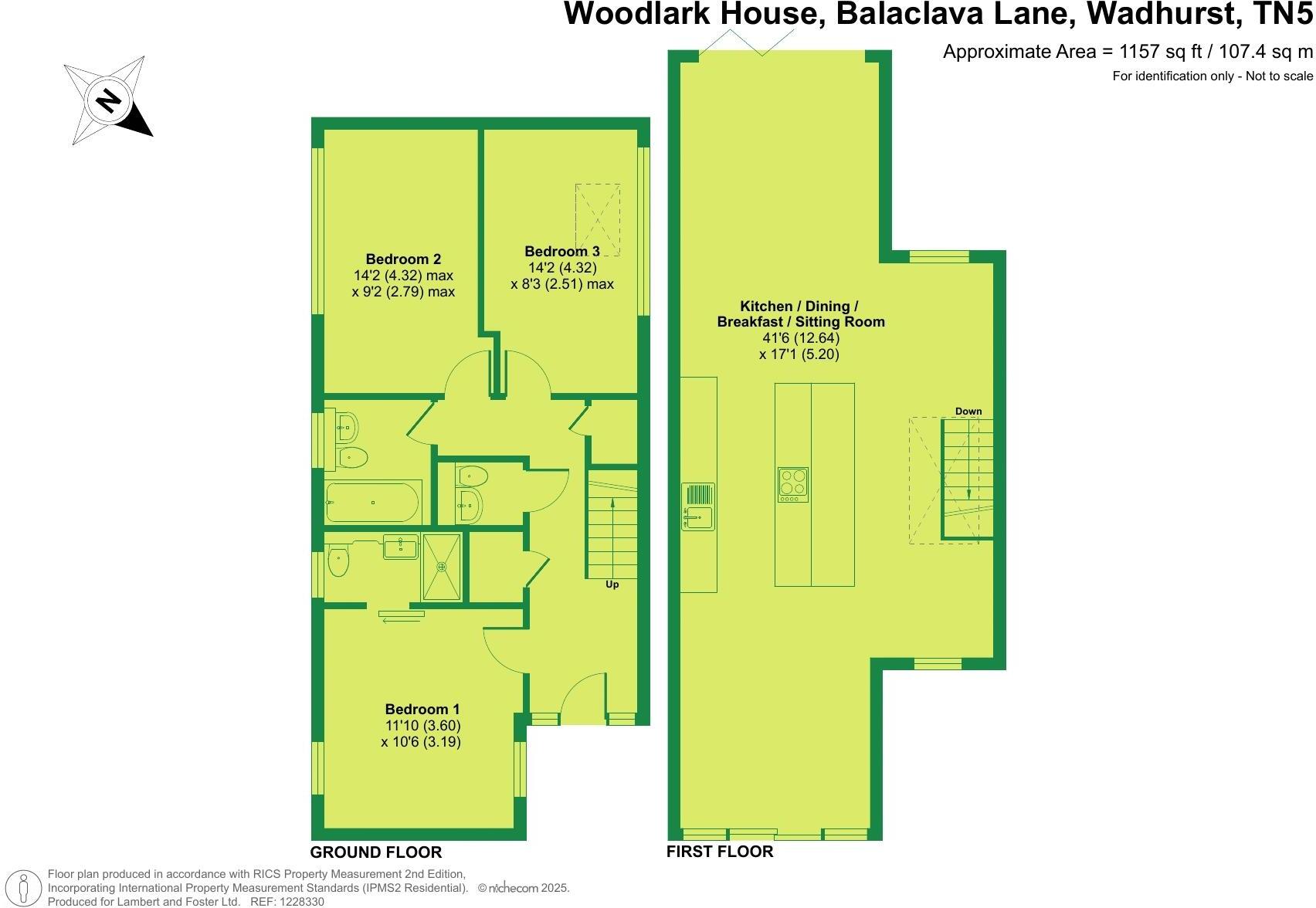 Balaclava Lane, Wadhurst floorplan