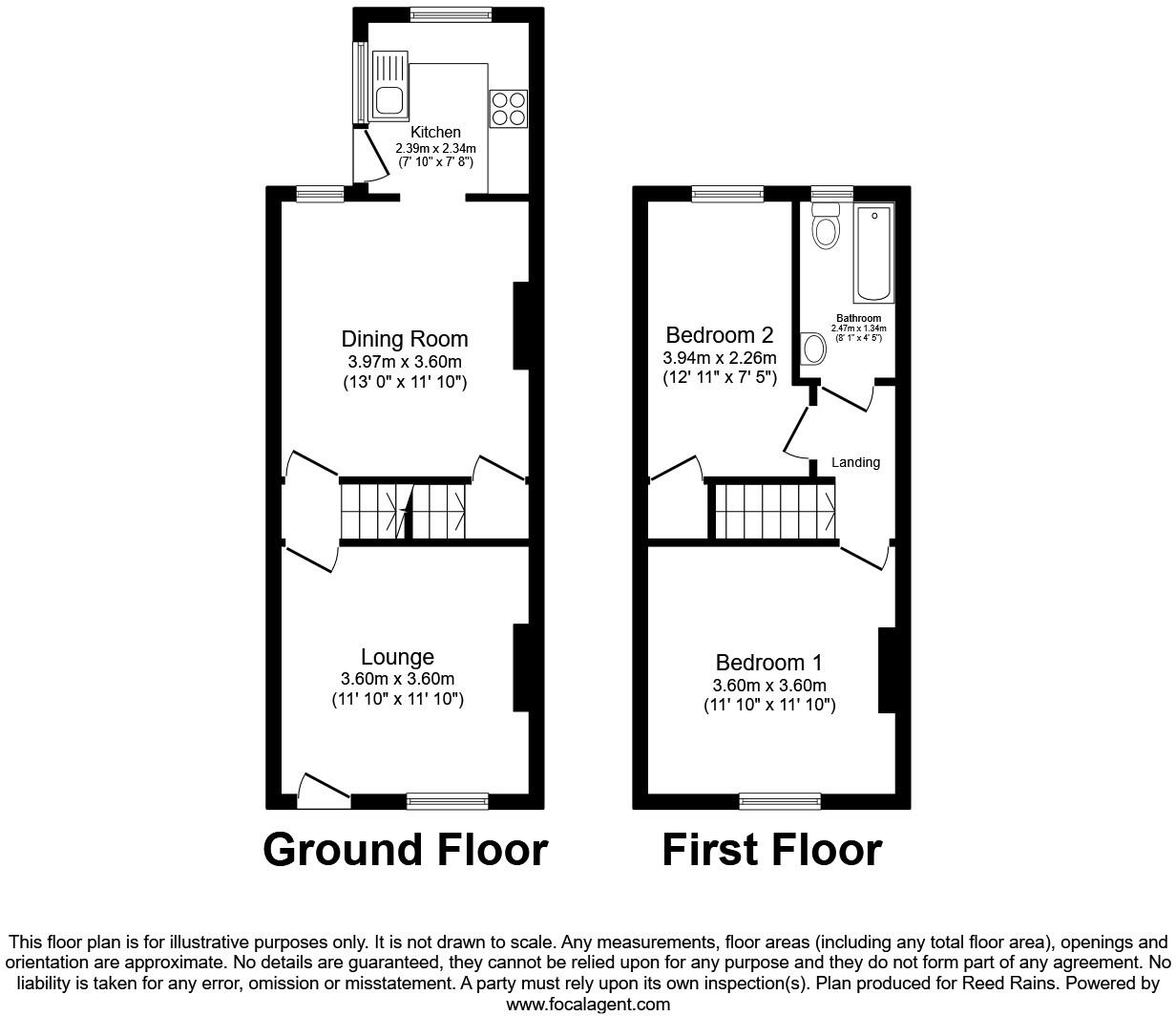 Belmont Street, Rotherham, South Yorkshire, S61 floorplan