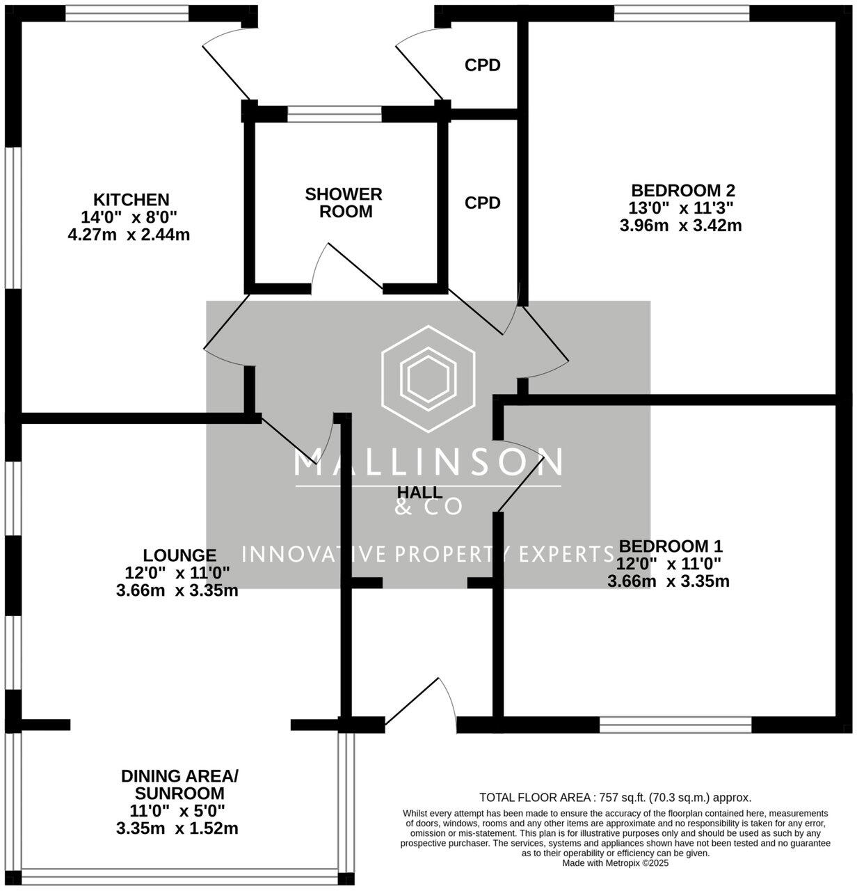 Greenside, Staincross, Barnsley, S75 6AZ floorplan