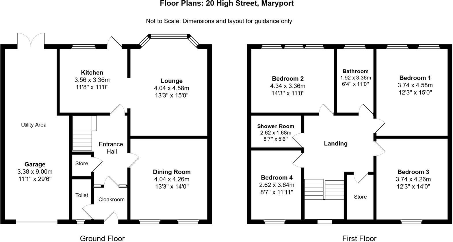 High Street, Maryport floorplan