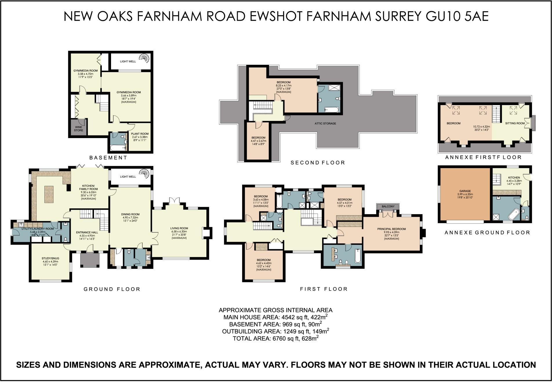Farnham Road, Ewshot, Farnham, Hampshire, GU10 5AE floorplan