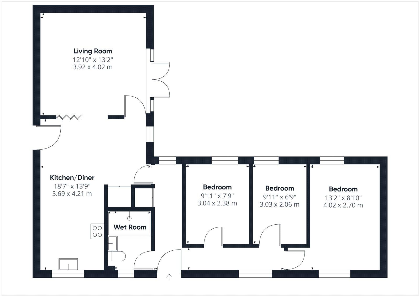 Bluebell Close, Christchurch, Dorset, BH23 floorplan