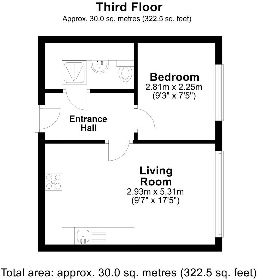 Lovell House, Uxbridge floorplan
