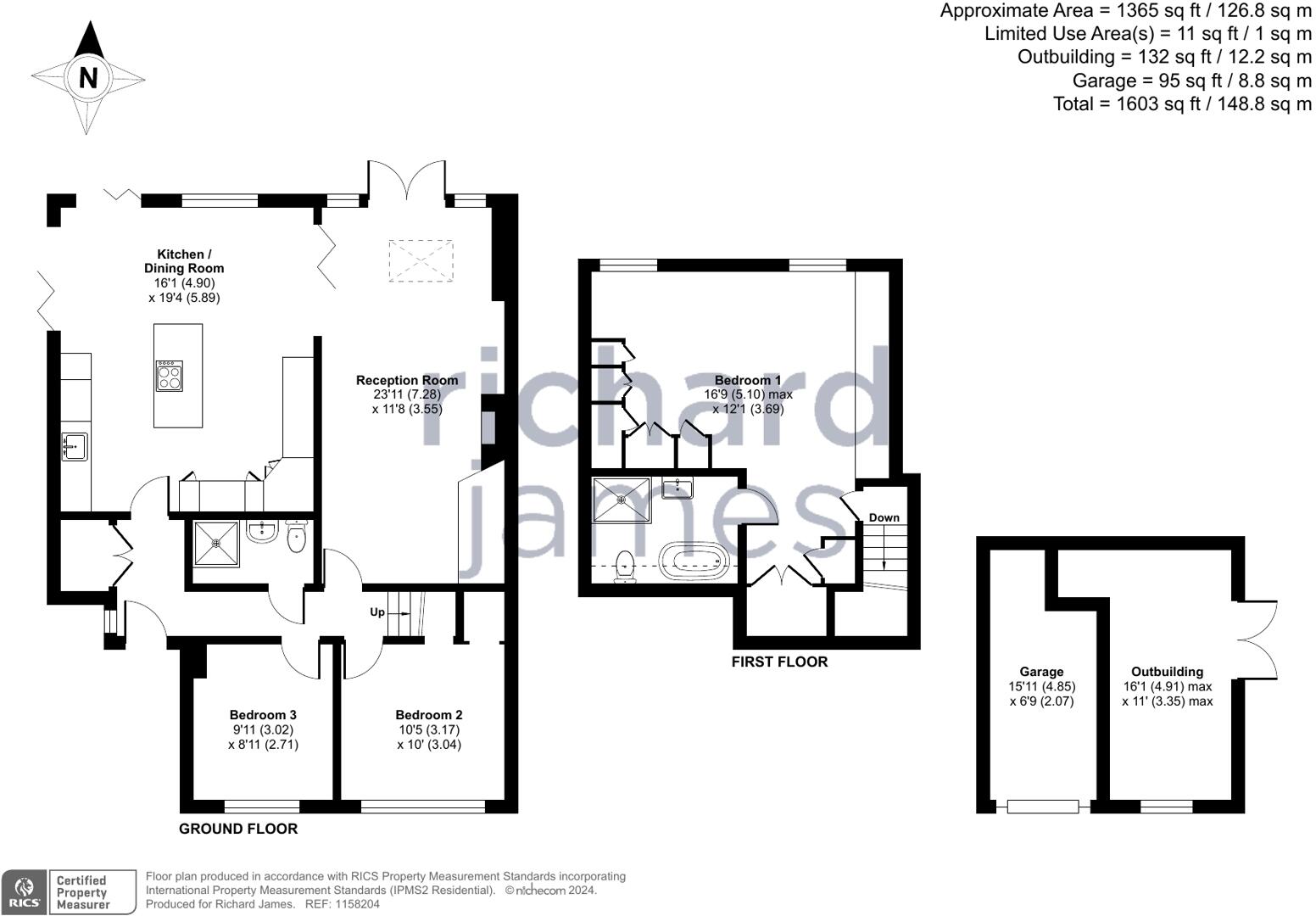 Whitelands Road, Stratton St Margaret, Swindon, SN3 floorplan