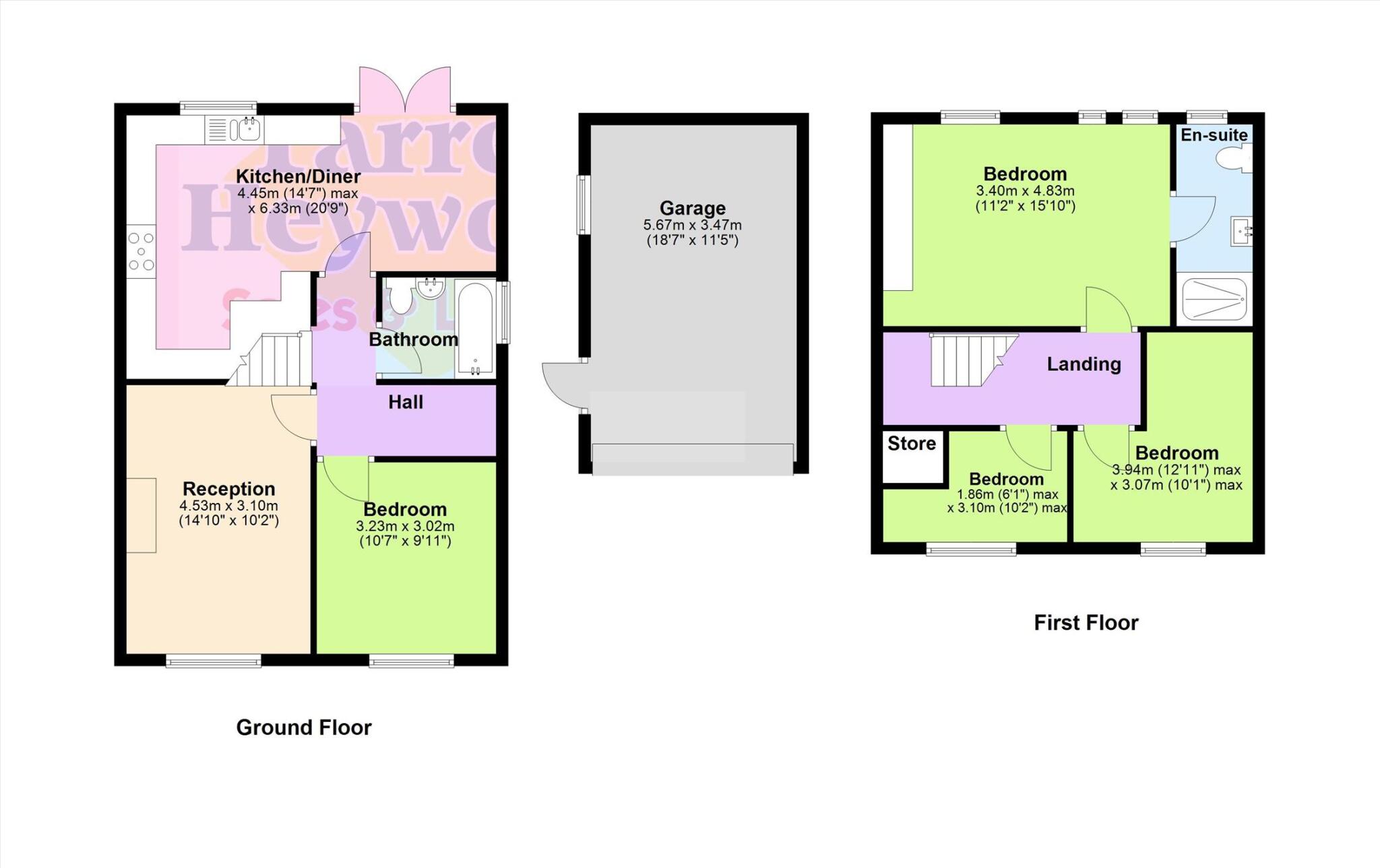 Cedar Avenue, Euxton, Chorley floorplan