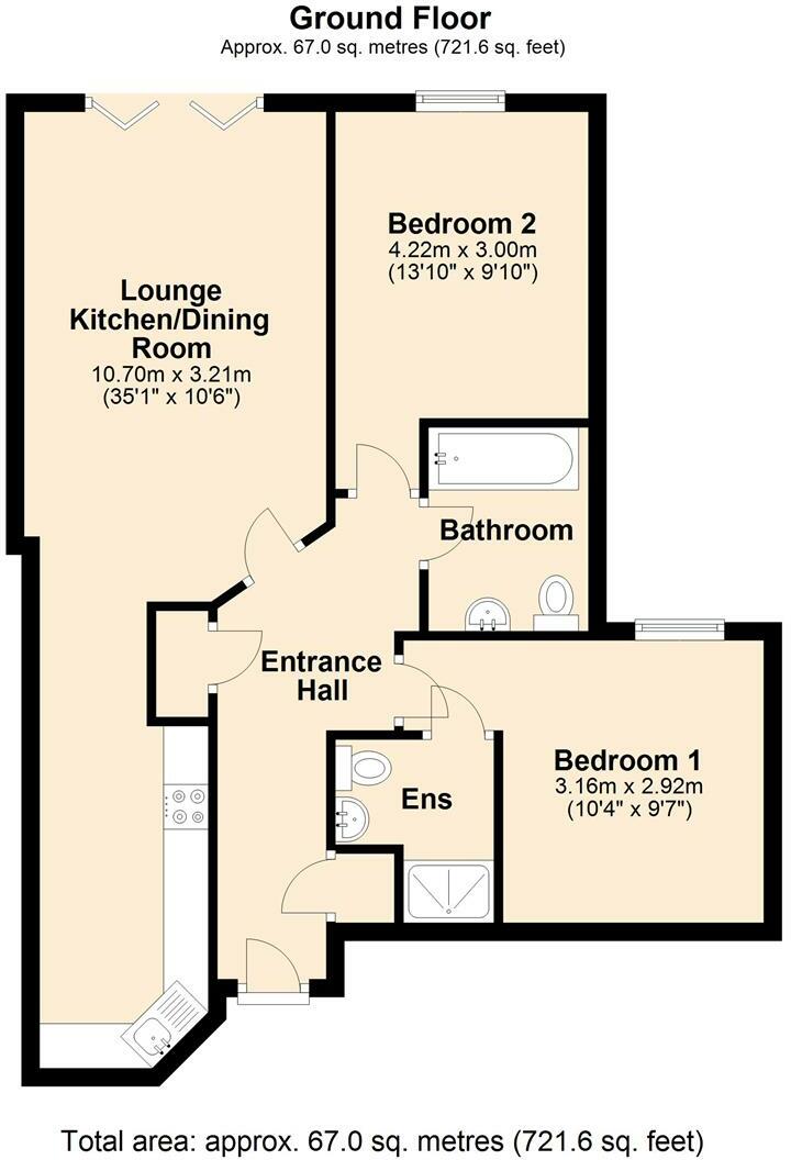 South Mews, Cardiff Bay floorplan