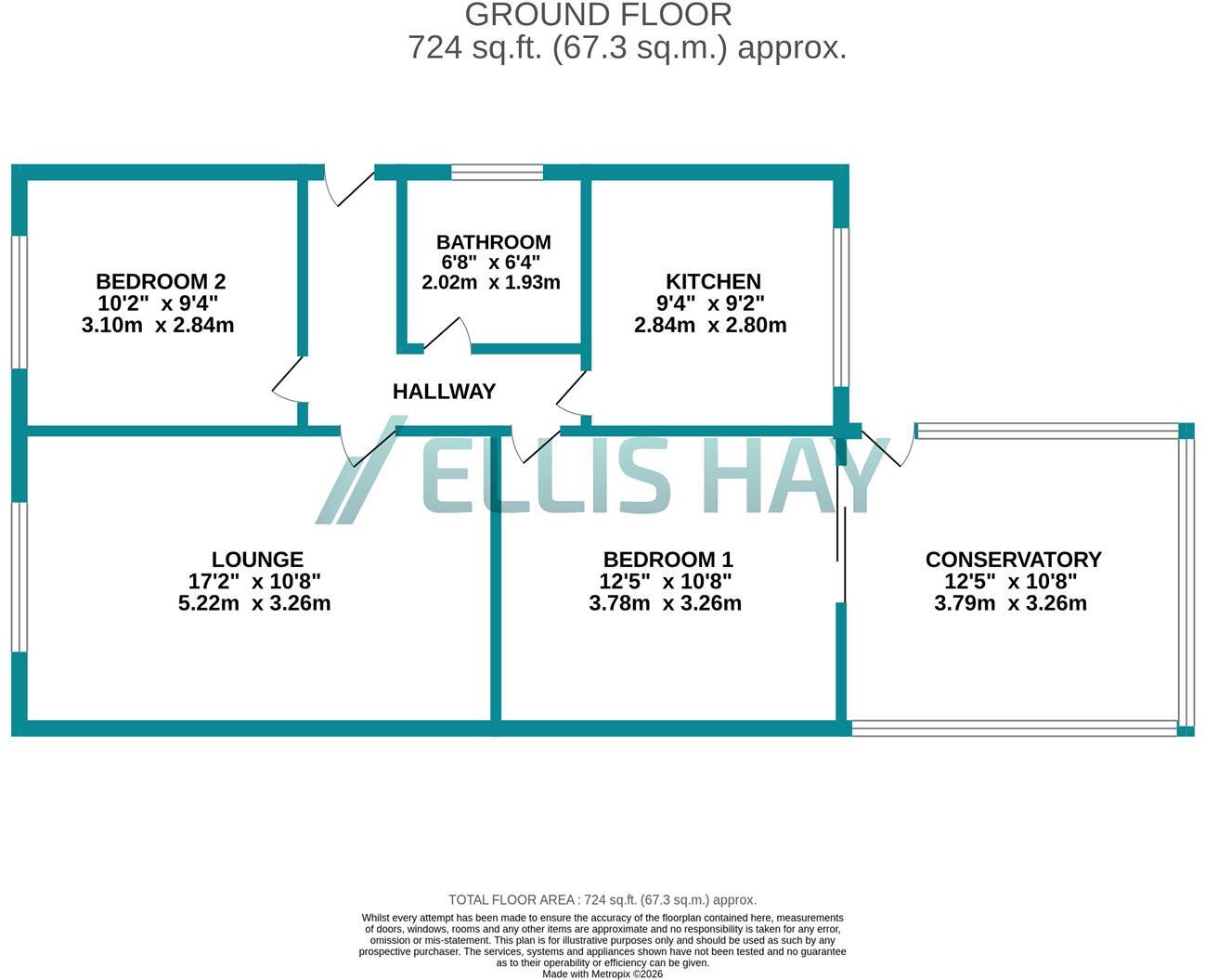 Meadow Lane, Eastfield, Scarborough floorplan