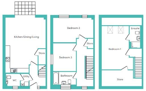 Admiral Way, Killingworth, NE12 floorplan