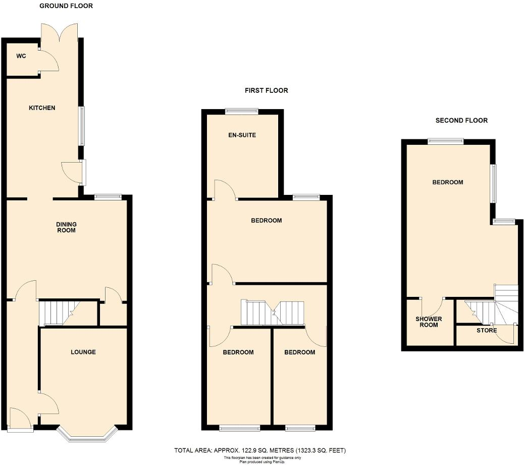 Clarendon Road, High Town, Luton, Bedfordshire, LU2 7PJ floorplan