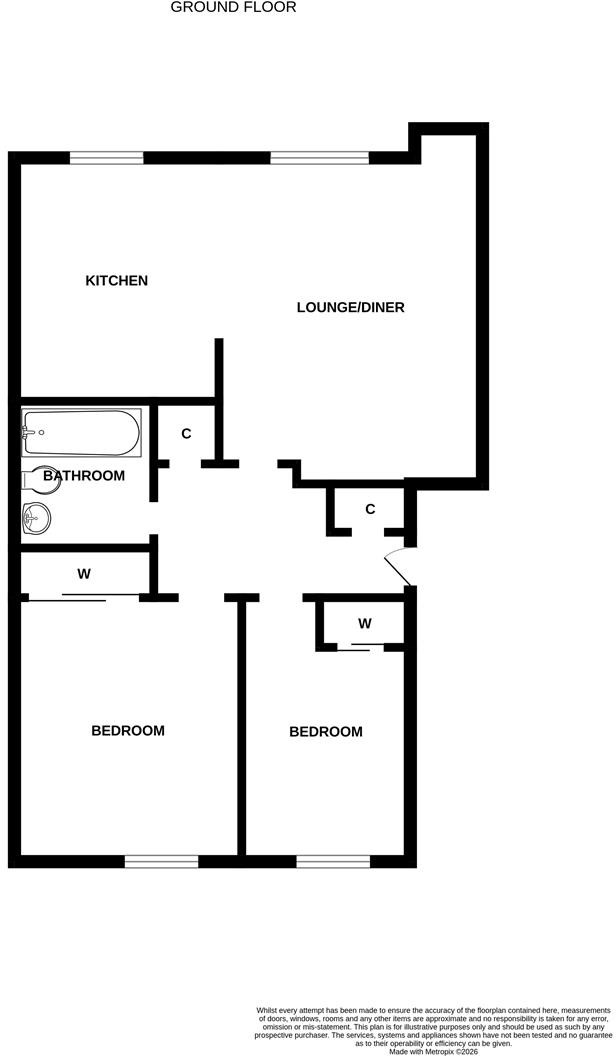 Thorter Row, Dundee floorplan