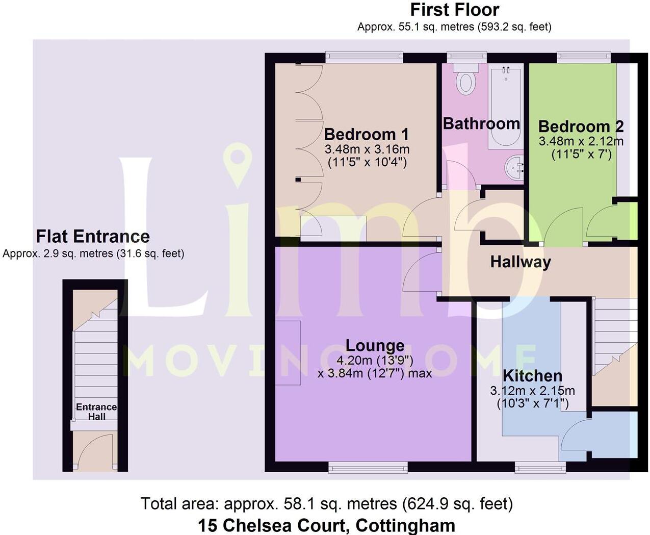 Chelsea Court, Cottingham floorplan