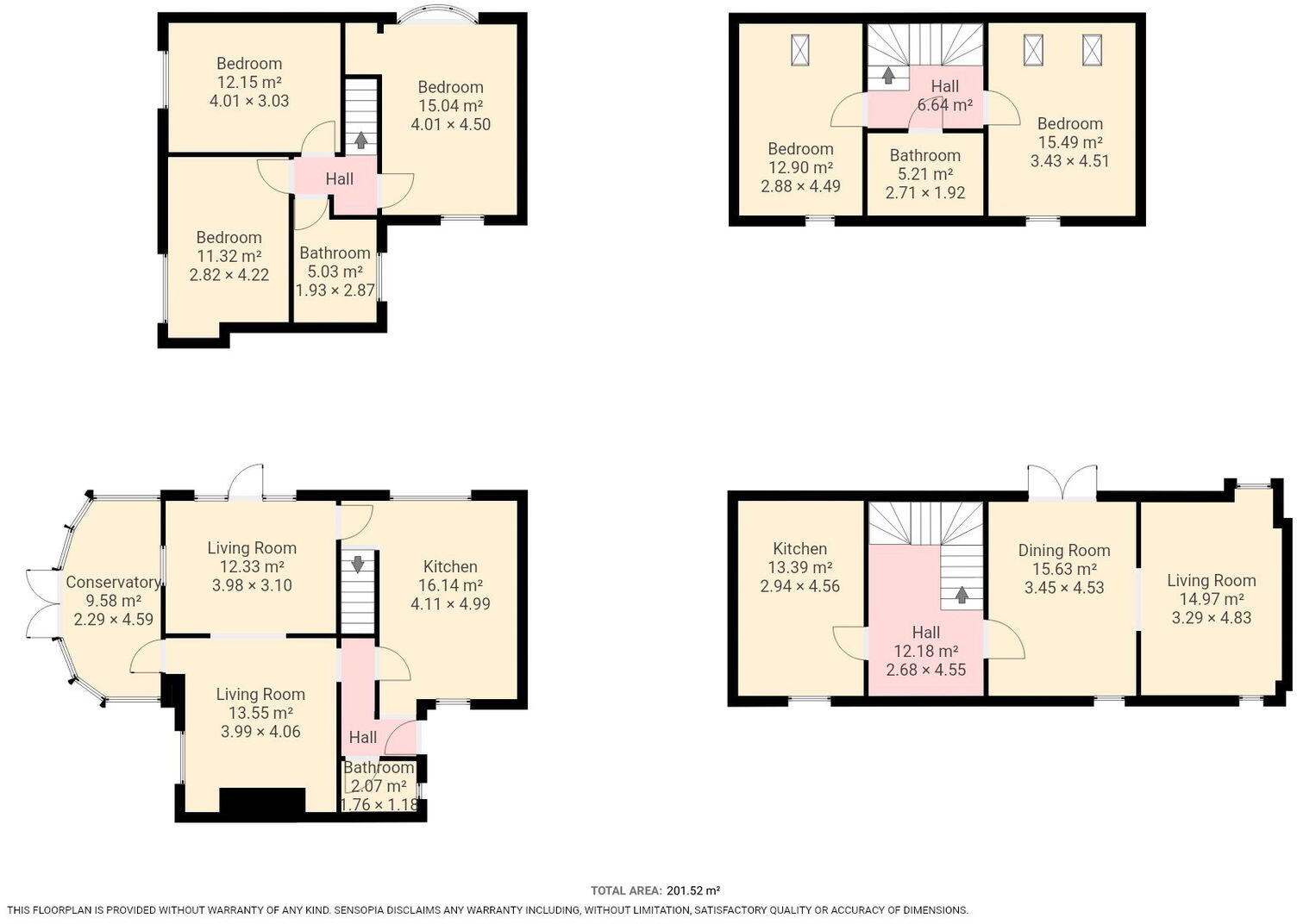 Thorney Edge Road, Bagnall, Staffordshire floorplan