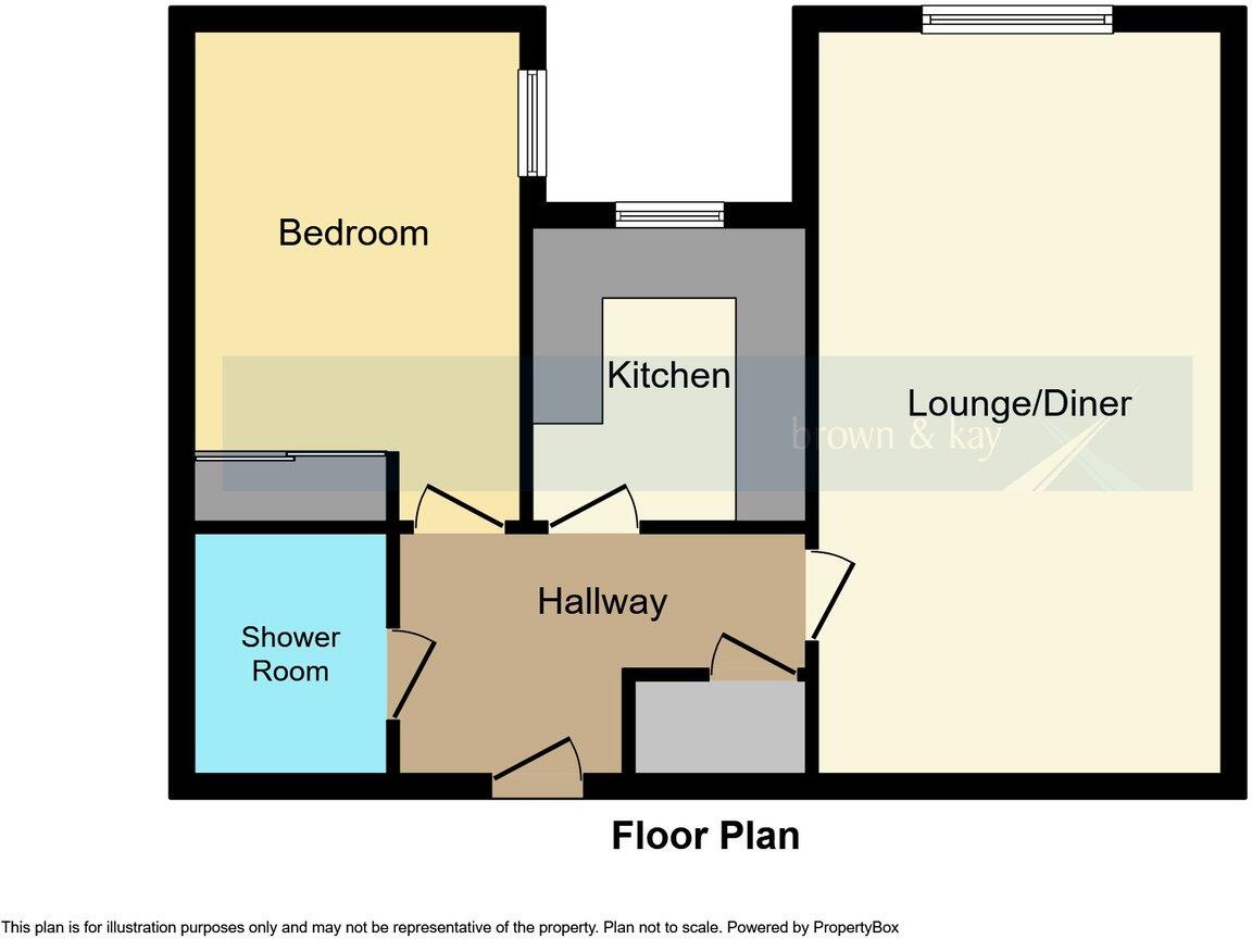 Poole Road, WESTBOURNE, BH4 floorplan