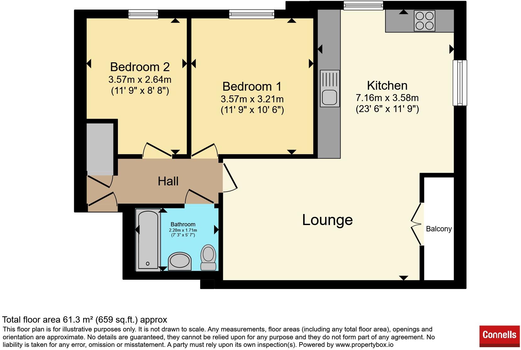 Springfield Road, Chelmsford floorplan