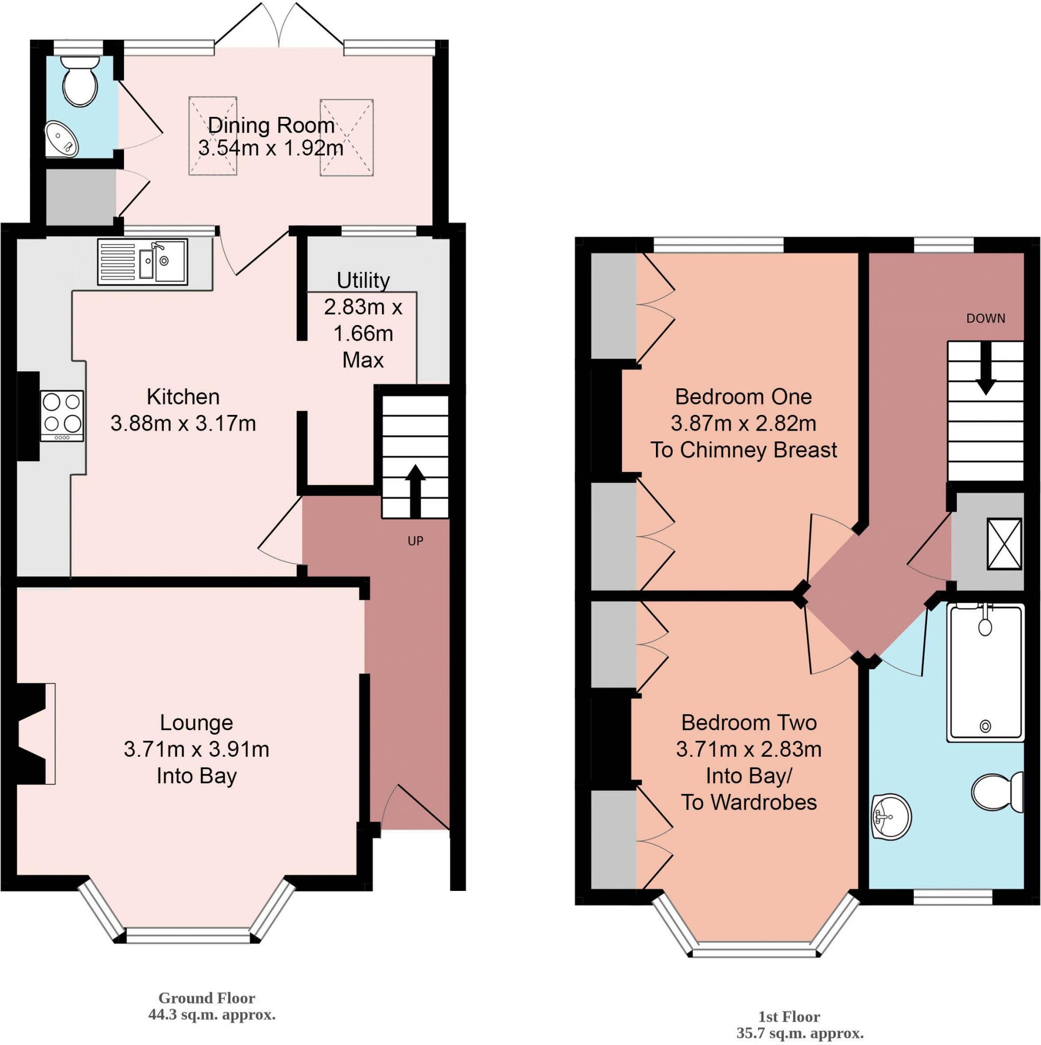 Downs Park Avenue, Eling floorplan