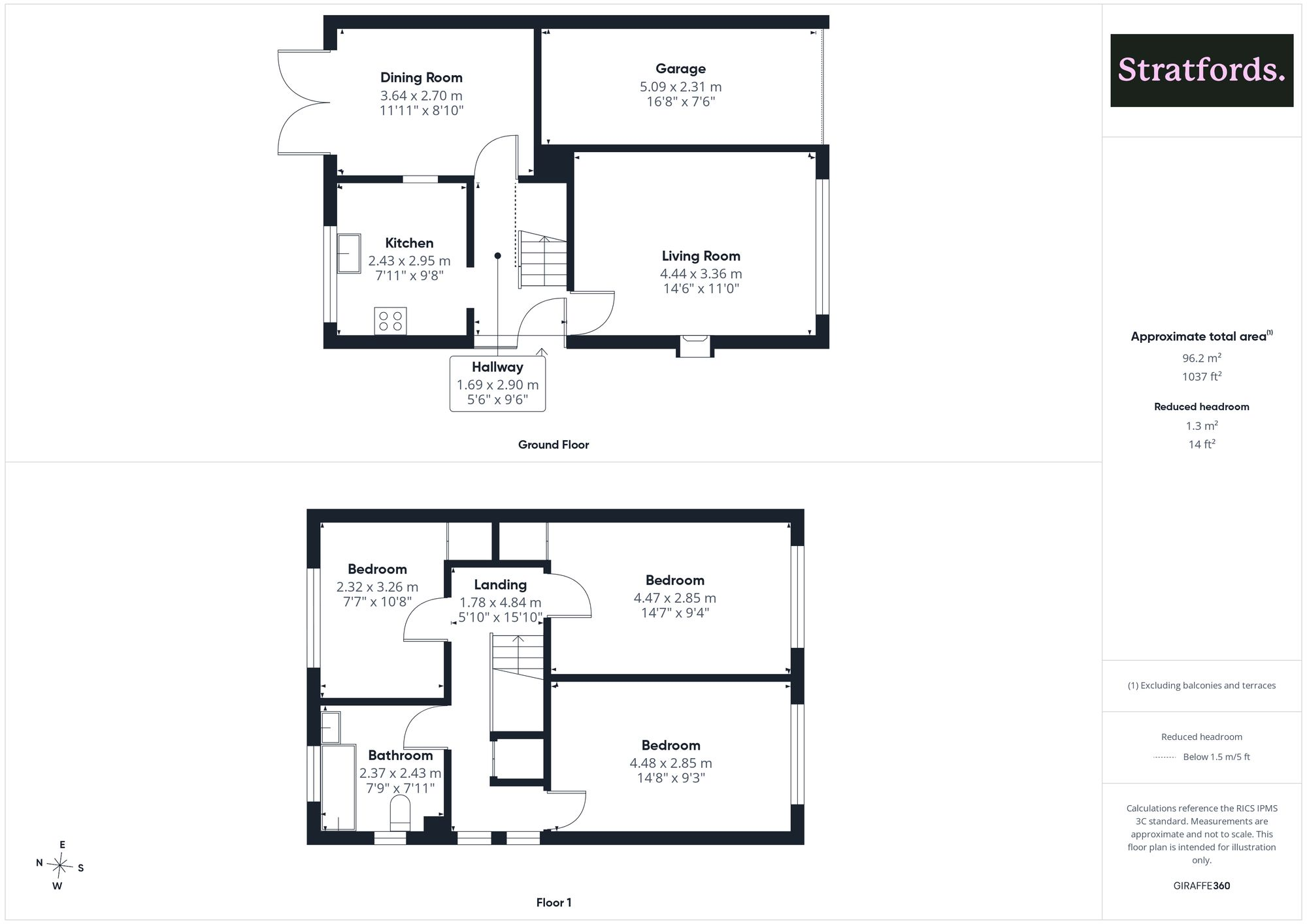 Hardwick Road, Woburn Sands, MK17 floorplan