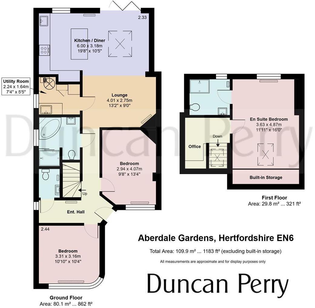Aberdale Gardens, Potters Bar floorplan