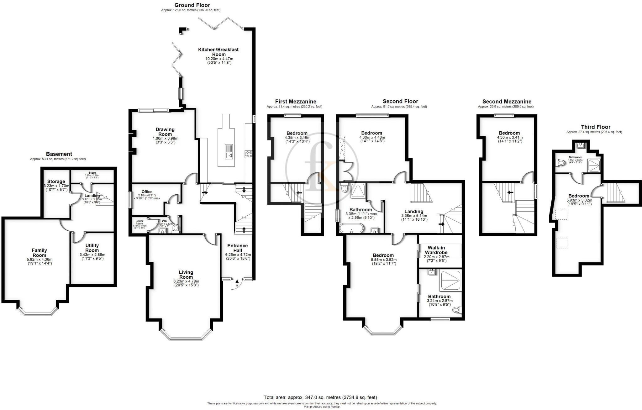 Bembridge Crescent, Southsea floorplan