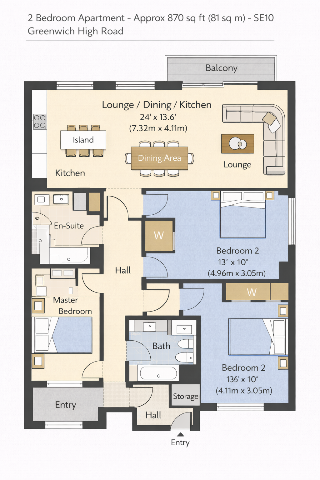 Greenwich High Road, London, SE10 floorplan