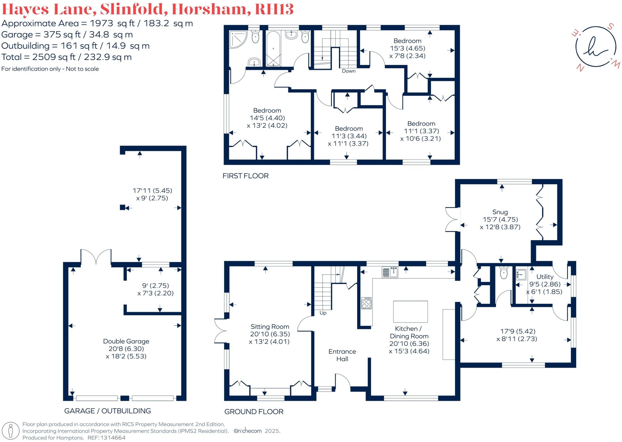 Hayes Lane, Horsham, RH13 floorplan