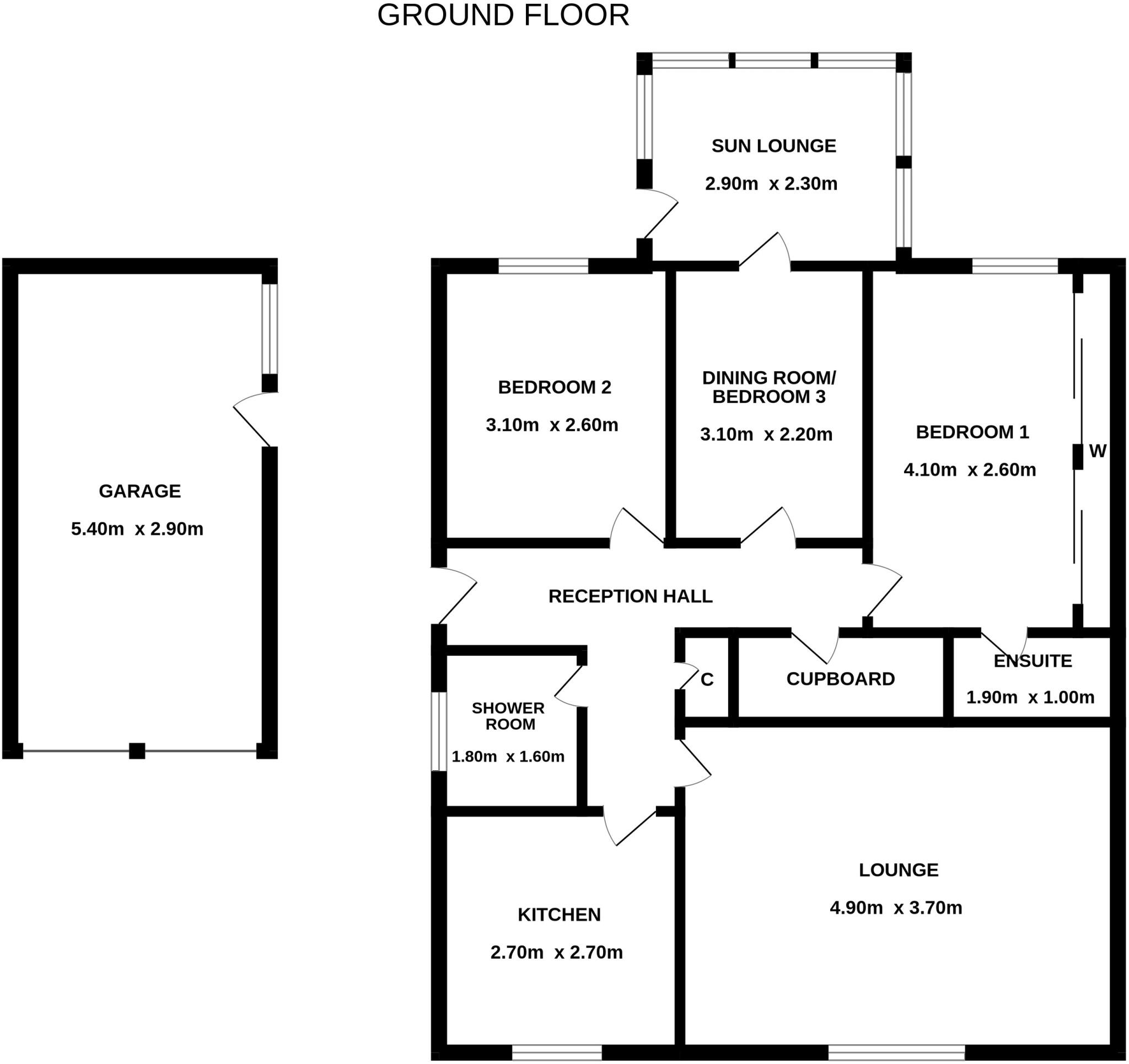 "Johnshaven", 8 Tullich Terrace, Tillicoultry, FK13 floorplan