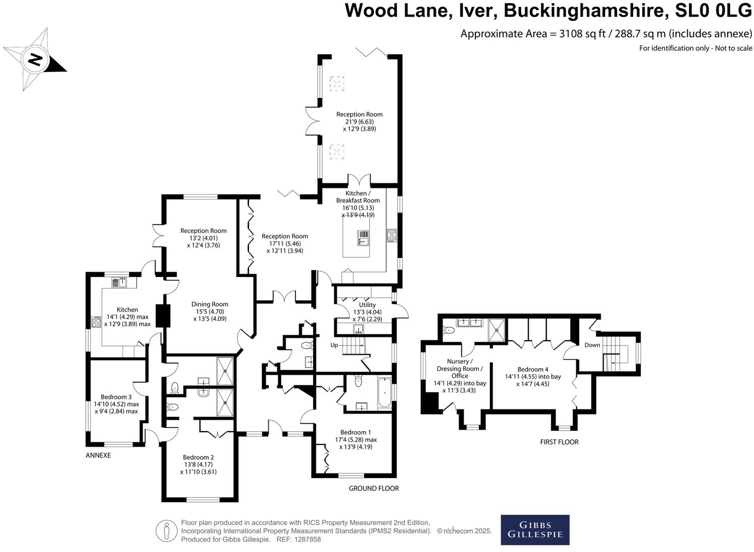 Wood Lane, Iver, Buckinghamshire floorplan