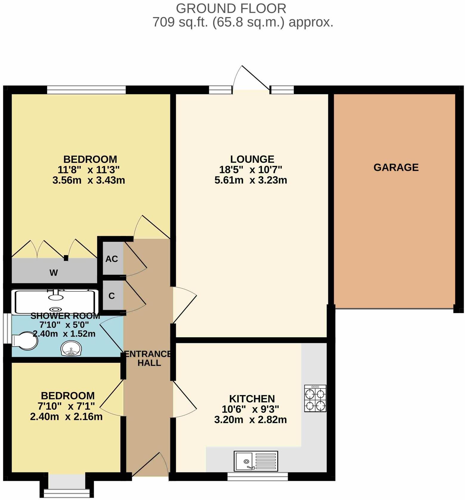 Garratt Close, Hedge End, SO30 floorplan
