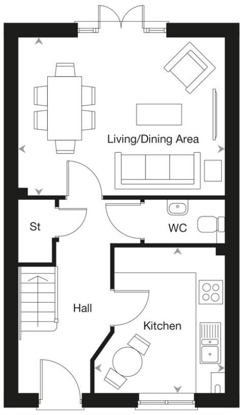 Haydock Park Drive , Bourne floorplan