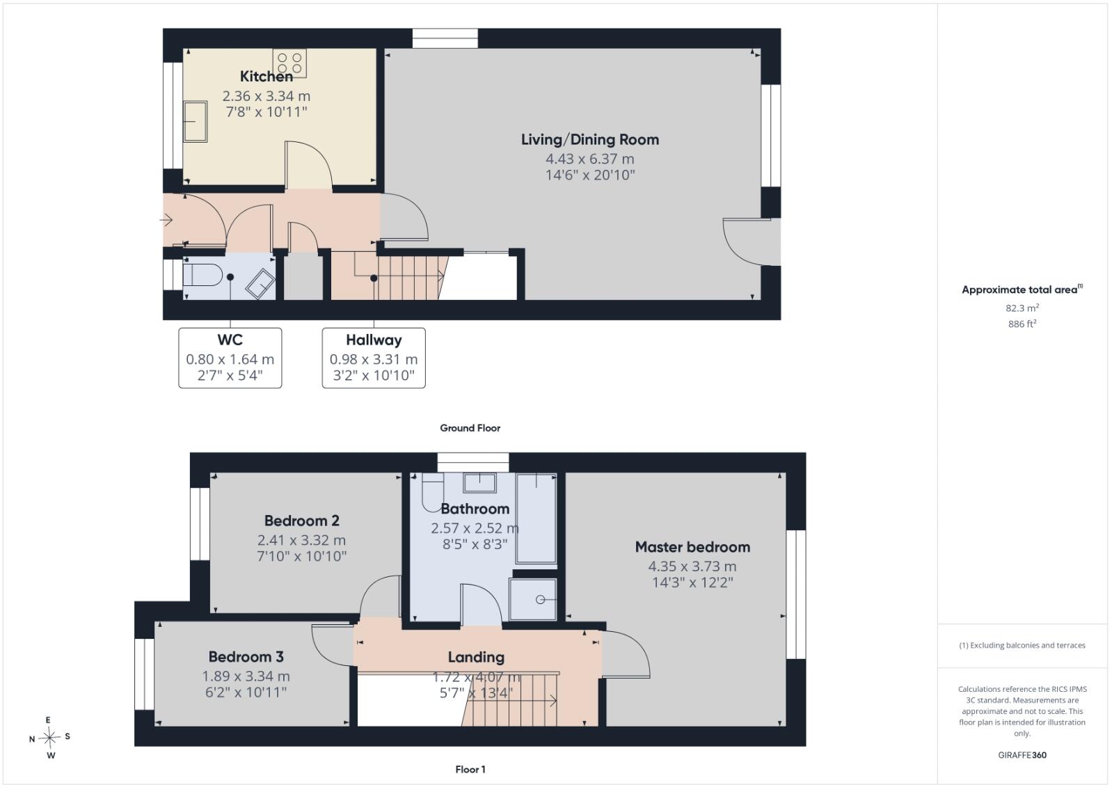 Wolsey Road, Ashford, Surrey, TW15 floorplan