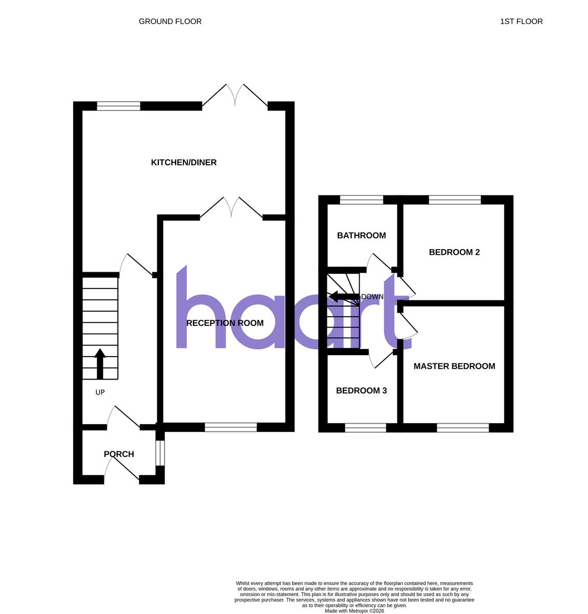 Ambleside Avenue, Hornchurch floorplan